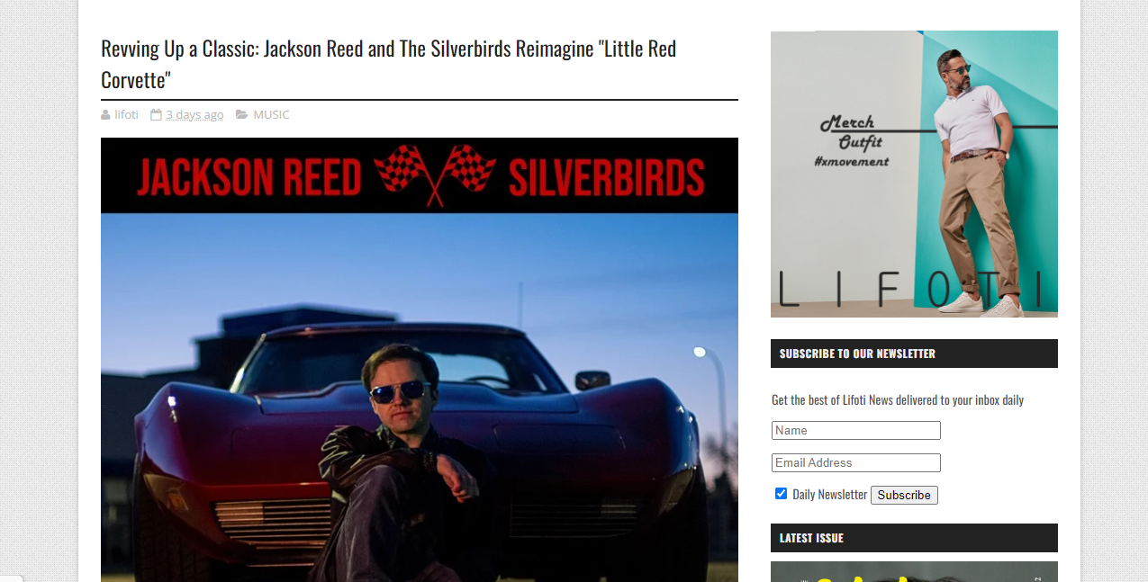 Revving Up a Classic Jackson Reed and The Silverbirds Reimagine Little Red Corvette